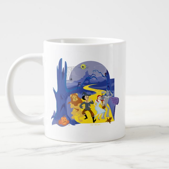 The Wizard Of Oz™ | Halloween Haunted Forest Large Coffee Mug (Left)