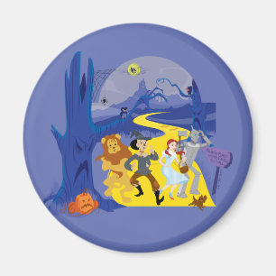 The Wizard Of Oz™   Halloween Haunted Forest Magnet