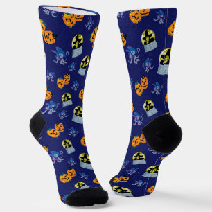 The Wizard Of Oz™   Halloween Wicked Witch Pattern Socks