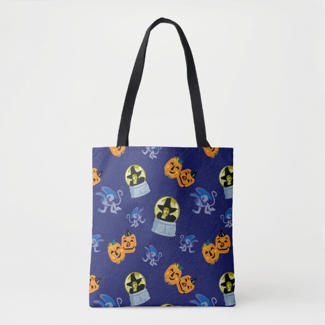 The Wizard Of Oz™ | Halloween Wicked Witch Pattern Tote Bag (Front)