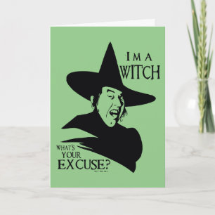The Wizard Of Oz™   I'm A Witch Card