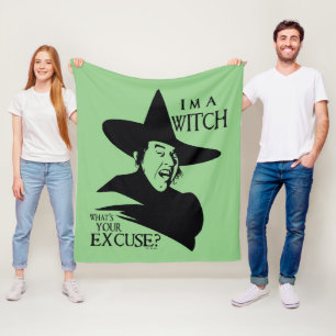 The Wizard Of Oz™   I'm A Witch Fleece Blanket