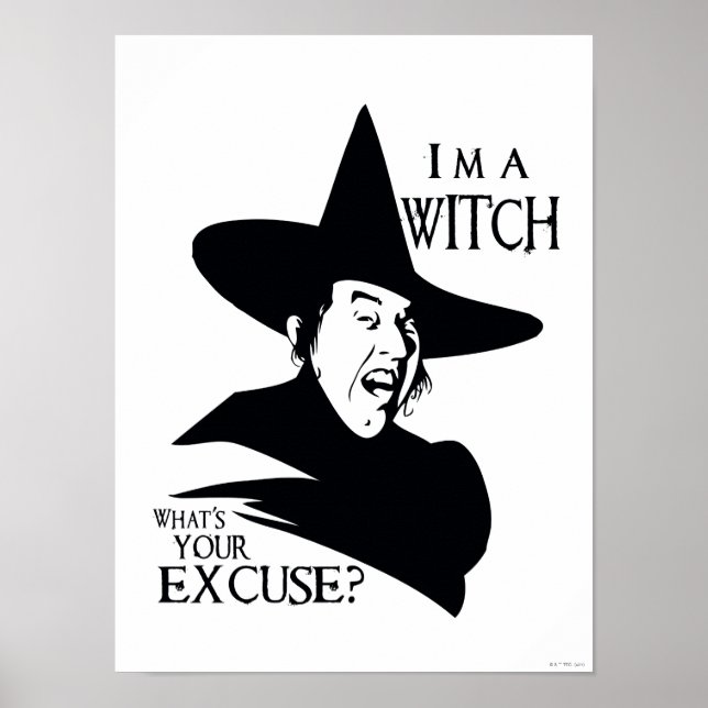 The Wizard Of Oz™ | I'm A Witch Poster (Front)