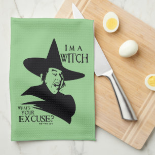 The Wizard Of Oz™   I'm A Witch Tea Towel