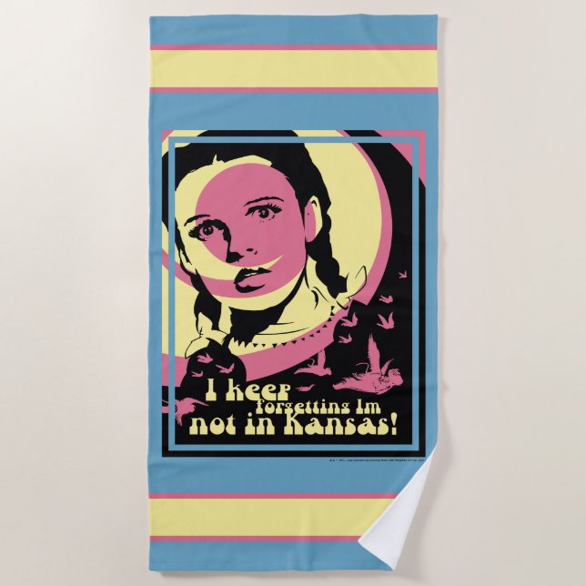 The Wizard Of Oz™ | I'm Not In Kansas Beach Towel (Front)