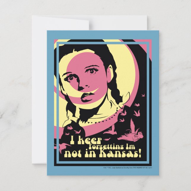 The Wizard Of Oz™ | I'm Not In Kansas Card (Front)