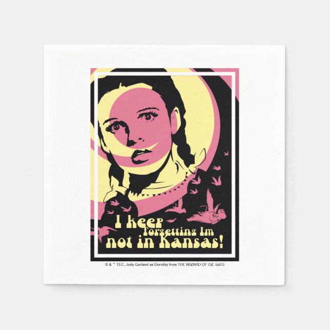 The Wizard Of Oz™ | I'm Not In Kansas Napkin (Front)