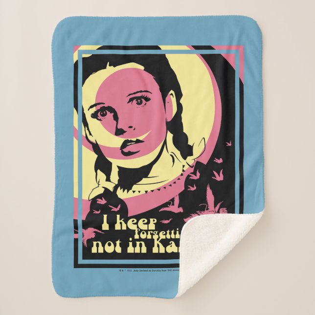 The Wizard Of Oz™ | I'm Not In Kansas Sherpa Blanket (Front)