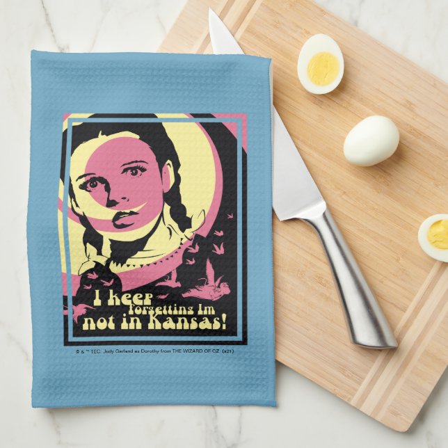 The Wizard Of Oz™ | I'm Not In Kansas Tea Towel (Quarter Fold)