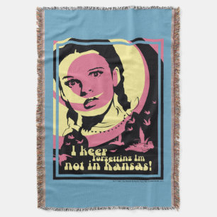 The Wizard Of Oz™   I'm Not In Kansas Throw Blanket
