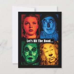 The Wizard Of Oz™   Let's Hit The Road Card