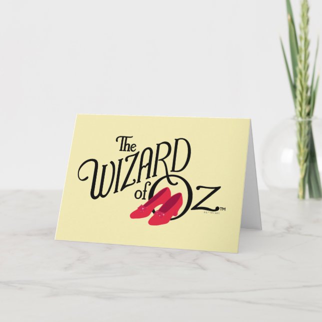 The Wizard Of Oz™ Logo Card (Front)