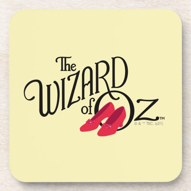The Wizard Of Oz™ Logo Coaster (Front)