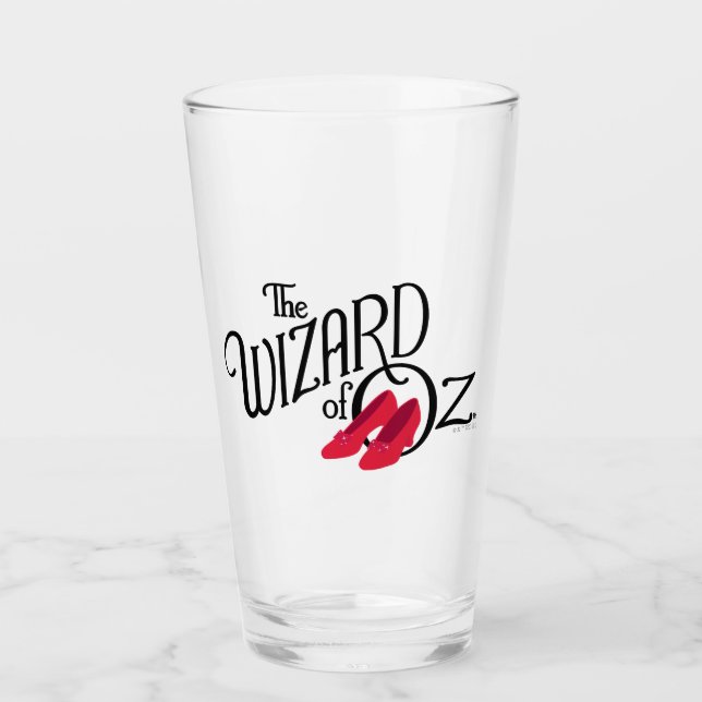 The Wizard Of Oz™ Logo Glass (Front)