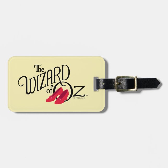 The Wizard Of Oz™ Logo Luggage Tag (Front Horizontal)