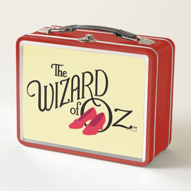 The Wizard Of Oz™ Logo Metal Lunch Box (Front)