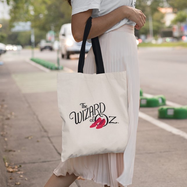 The Wizard Of Oz™ Logo Tote Bag (Person carrying tote bag)