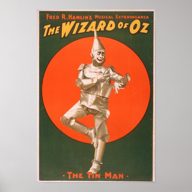 "The wizard of Oz" Musical Theatre Poster #2 (Front)