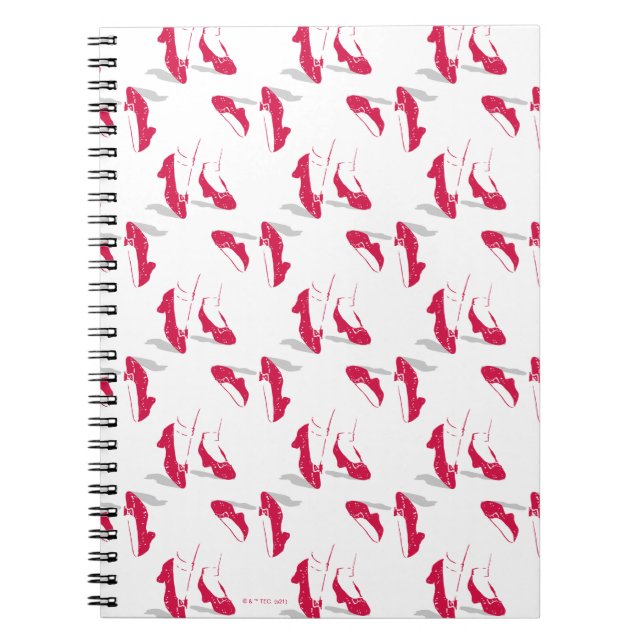 The Wizard Of Oz™ | Ruby Slippers™ Pattern Notebook (Front)