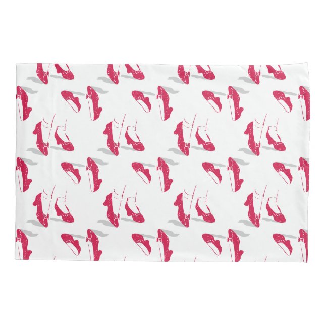 The Wizard Of Oz™ | Ruby Slippers™ Pattern Pillowcase (Back)