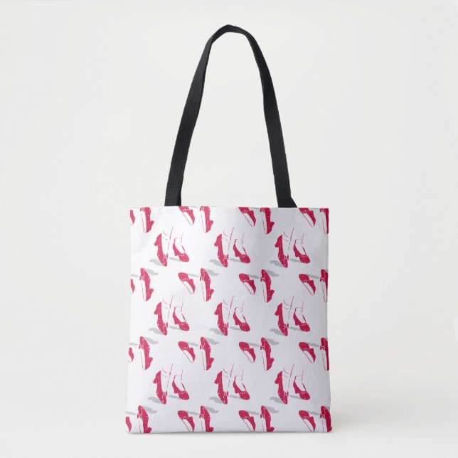 The Wizard Of Oz™ | Ruby Slippers™ Pattern Tote Bag (Front)
