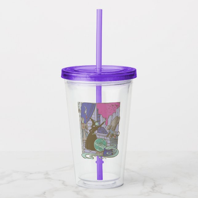 The Wizard Of Oz™ | Storybook Wicked Witch™ Acrylic Tumbler (Front)