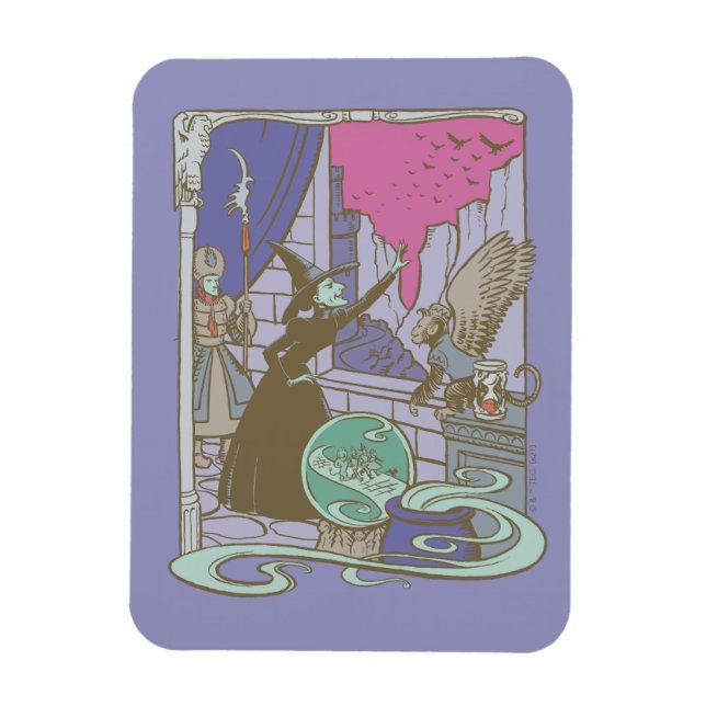 The Wizard Of Oz™ | Storybook Wicked Witch™ Magnet (Vertical)