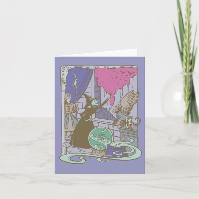 The Wizard Of Oz™ | Storybook Wicked Witch™ Note Card (Front)