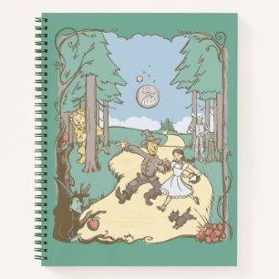 The Wizard Of Oz™   Storybook Yellow Brick Road Notebook