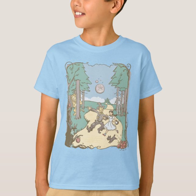 The Wizard Of Oz™ | Storybook Yellow Brick Road T-Shirt (Front)