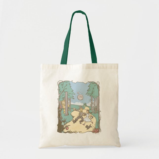 The Wizard Of Oz™ | Storybook Yellow Brick Road Tote Bag (Front)