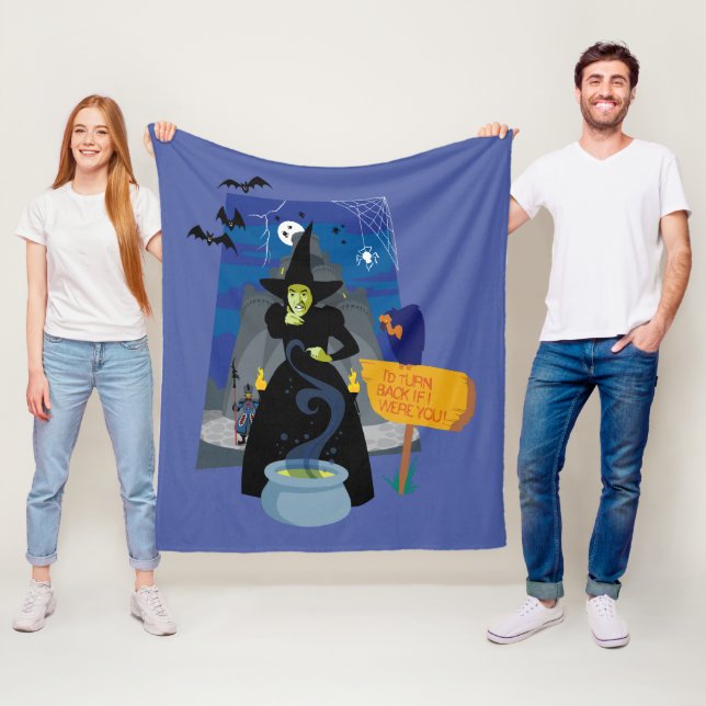 The Wizard Of Oz™ | The Wicked Witch Fleece Blanket (In Situ)