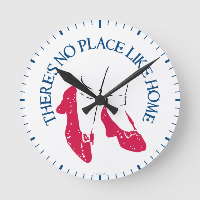 The Wizard Of Oz™ | There's No Place Like Home™ Round Clock (Front)