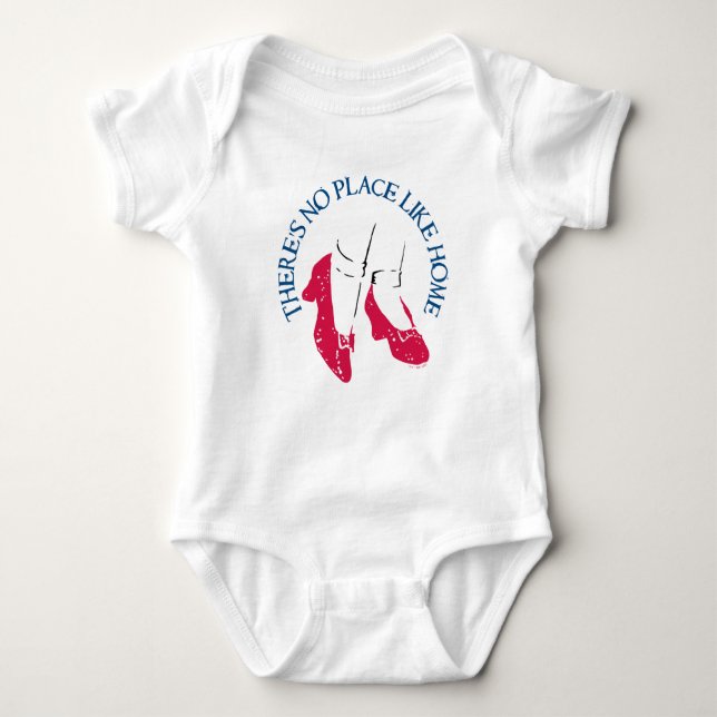 The Wizard Of Oz™ | There's No Place Like Home™ T- Baby Bodysuit (Front)