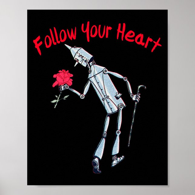 The Wizard Of Oz Tin Man Shirt-the Wizard Of Oz Sh Poster (Front)