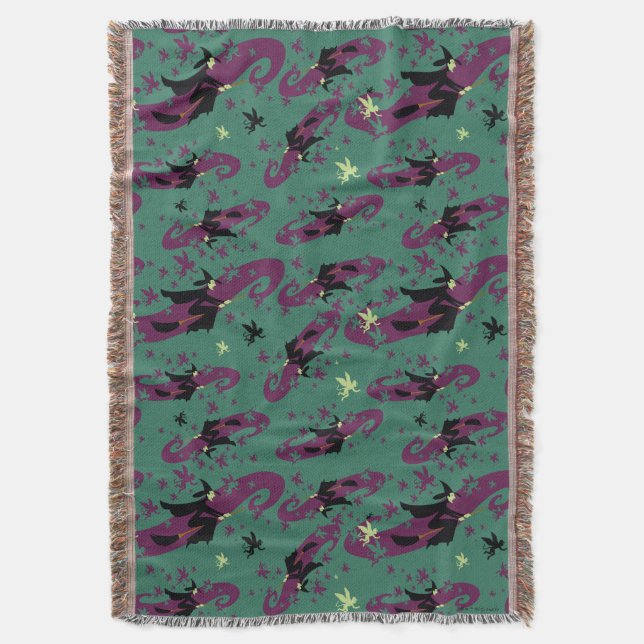 The Wizard Of Oz™ | Wicked Witch™ Pattern Throw Blanket (Front Vertical)