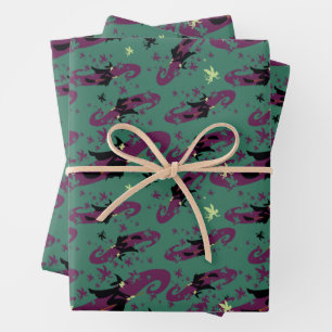 The Wizard Of Oz™   Wicked Witch™ Pattern Wrapping Paper Sheet