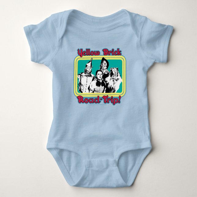 The Wizard Of Oz™ | Yellow Brick Road-Trip! Baby Bodysuit (Front)