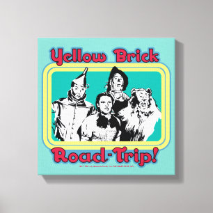 The Wizard Of Oz™ Yellow Brick Road-Trip! Canvas Print