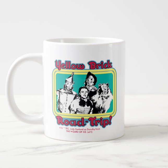 The Wizard Of Oz™ | Yellow Brick Road-Trip! Large Coffee Mug (Left)