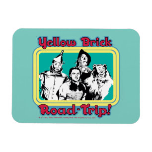 The Wizard Of Oz™ Yellow Brick Road-Trip! Magnet