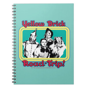 The Wizard Of Oz™   Yellow Brick Road-Trip! Notebook