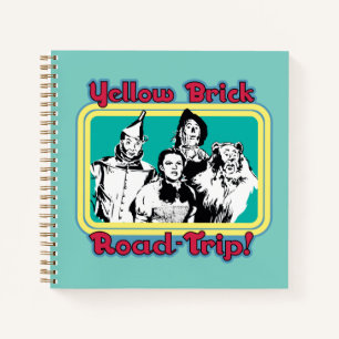The Wizard Of Oz™   Yellow Brick Road-Trip! Notebook