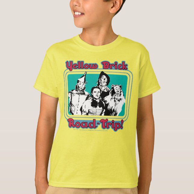 The Wizard Of Oz™ | Yellow Brick Road-Trip! T-Shirt (Front)
