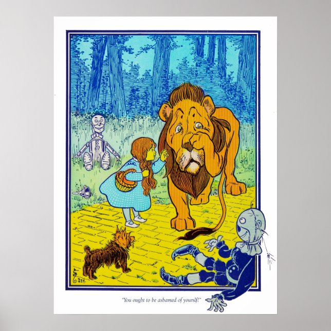 The Wizard of Oz: You Ought to be Ashamed! Poster (Front)