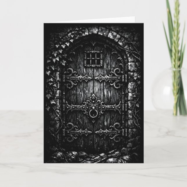 The Wizard’s Door — by BurnsInHell Card (Front)