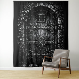 The Wizard’s Door — by BurnsInHell Tapestry