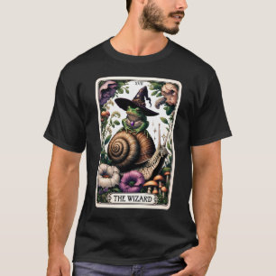 The Wizard Tarot Card Witchy Frog Goblincore T-Shirt