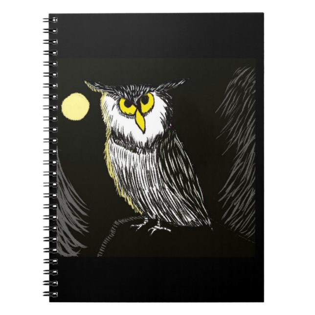 The Wizened Owl 🦉  Notebook (Front)