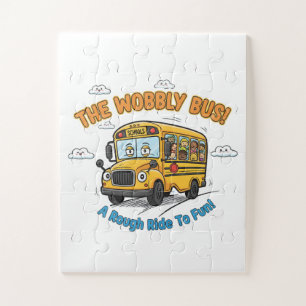 The Wobbly Bus! A Rough Ride To Fun! Jigsaw Puzzle